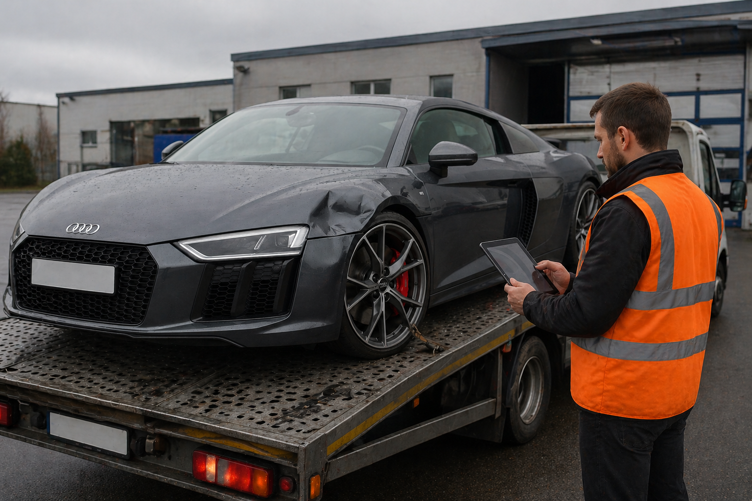 Огляд пошкодженого авто з аукціону США перед купівлею: перевірка стану кузова та бюджету ремонту